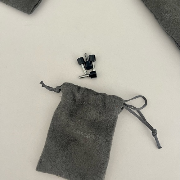 Authentic Tom Ford Shiny Leather Padlock Pointy Sandal (Perry Pink) - Picture 13 of 13